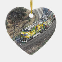 Train on the Tehachapi Loop