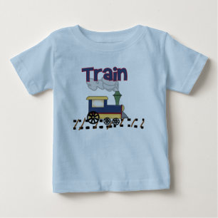 Train on Track Baby T-Shirt