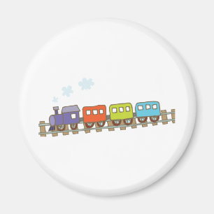 Train on Track Magnet