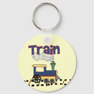 Train on Track Tshirts and Gifts Key Ring