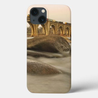 Train over James River iPhone 13 Case