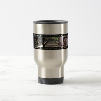Train Parts Film Strip Thermal Mug