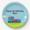 "Train" Personalised Paper Plates