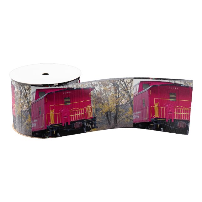 Train Photo Grosgrain Ribbon (Spool)