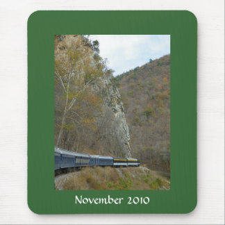Train picture mouse mat