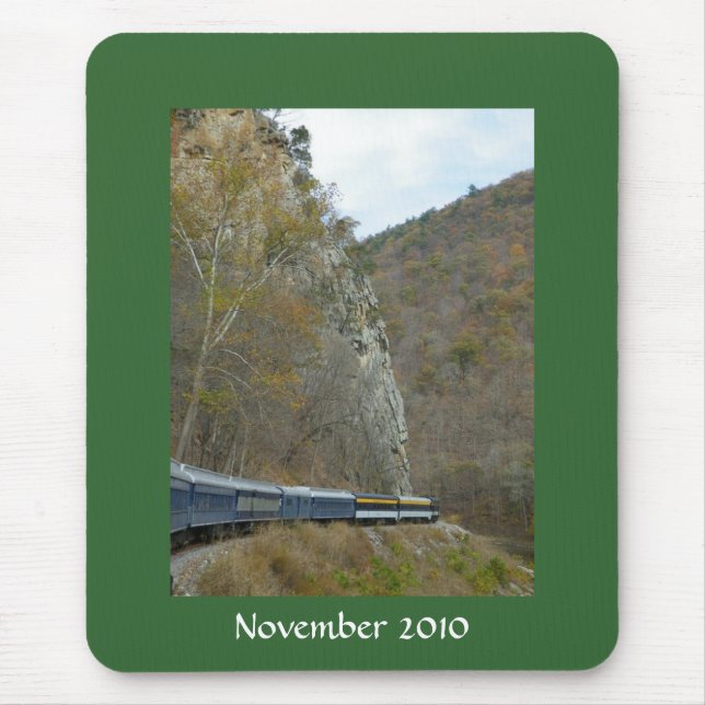 Train picture mouse mat (Front)