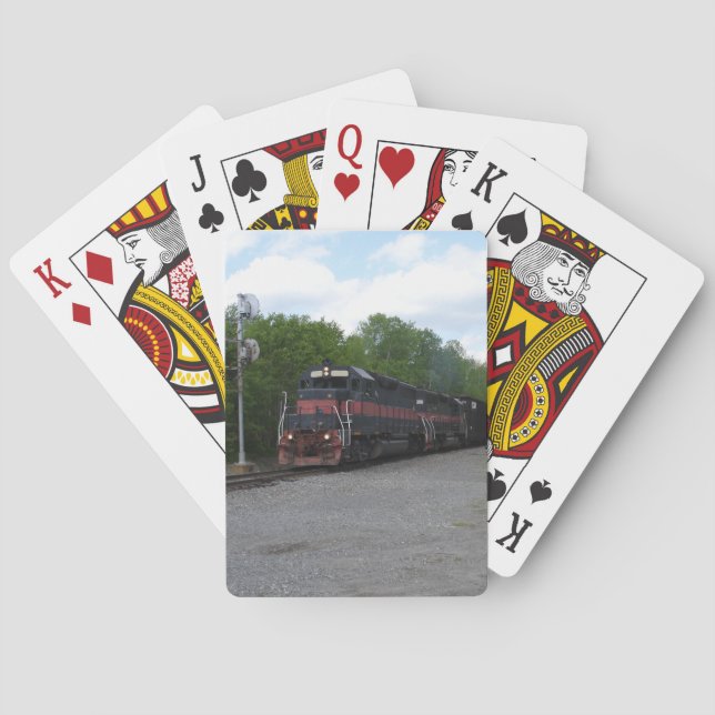 Train Playing Cards (Back)