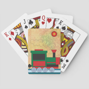 Train Playing Cards