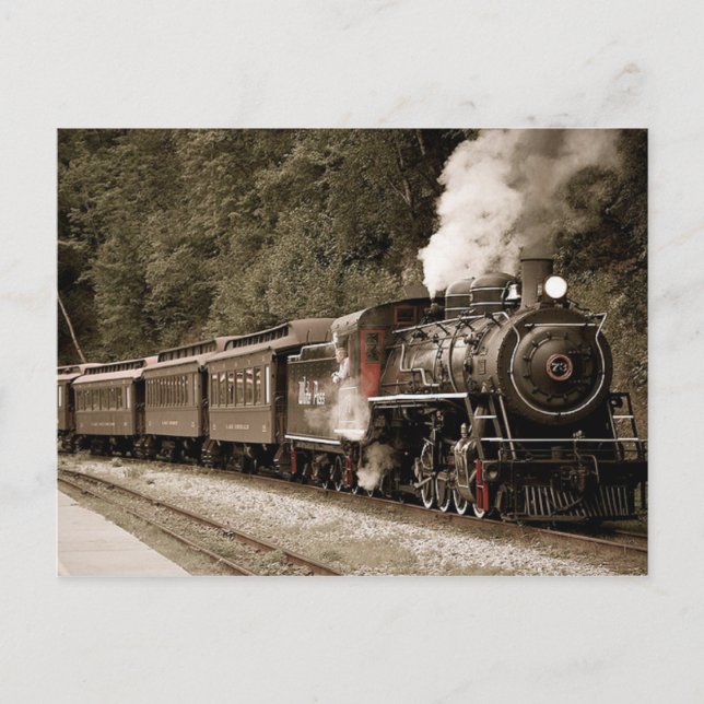 Train Postcard (Front)