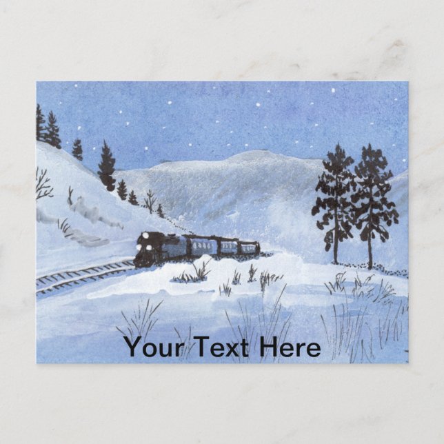 Train Postcard (Front)