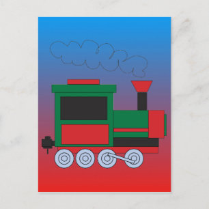 Train Postcard