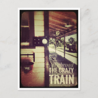 train postcard
