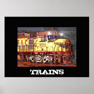 Train Poster