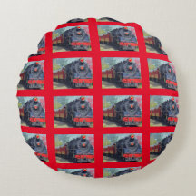 'Train Print' Childs Room Decor