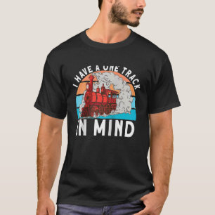 Train Railroad Locomotive Model Railroad Fans Ragl T-Shirt