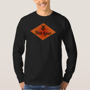 Train Railroad Sign Railroader T-Shirt