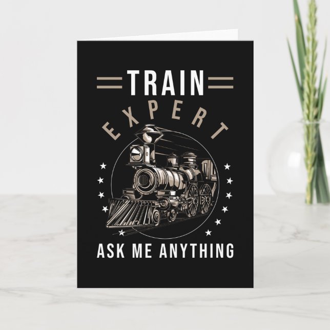 Train Railway Gift Card (Front)
