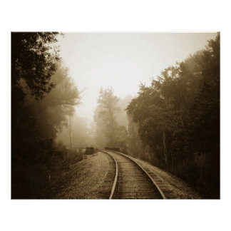 Train Railway Poster