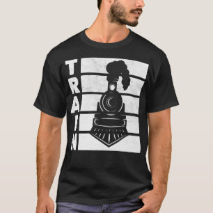 Train Railway Railroad Train Spotters Train Lover T-Shirt