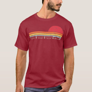 Train  Retro Style T-Shirt