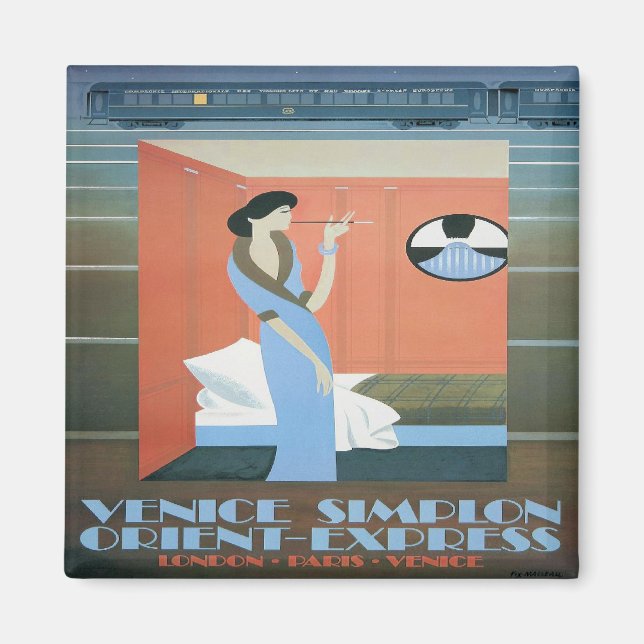 Train Ride Magnet (Front)