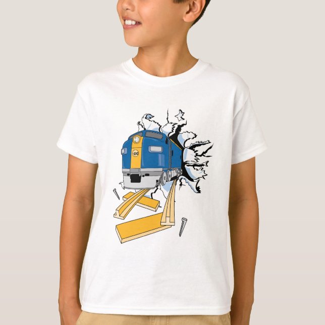 Train Rip T-Shirt (Front)