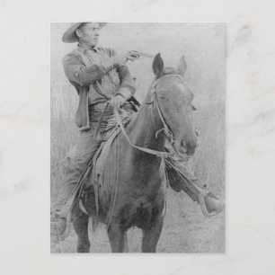 Train Robber Will "Dixon" Roberts Postcard