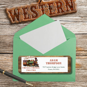 Train Second 2nd Birthday Party Chugga Chugga Two