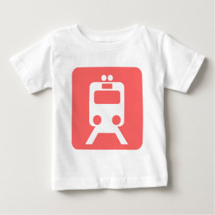 Train Sign - Baby T-Shirt