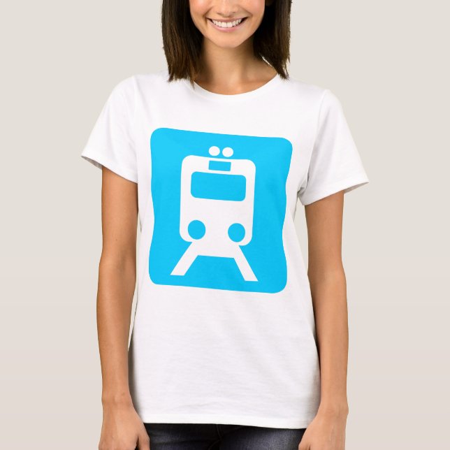 Train Sign - T-Shirt (Front)