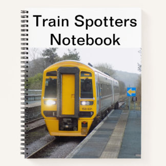 Train Spotters Spiral Notebook