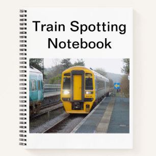 Train Spotters Spiral Notebook