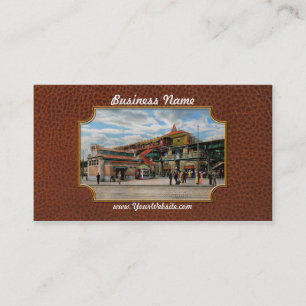 Train Station - Atlantic Ave Control House 1910 Business Card