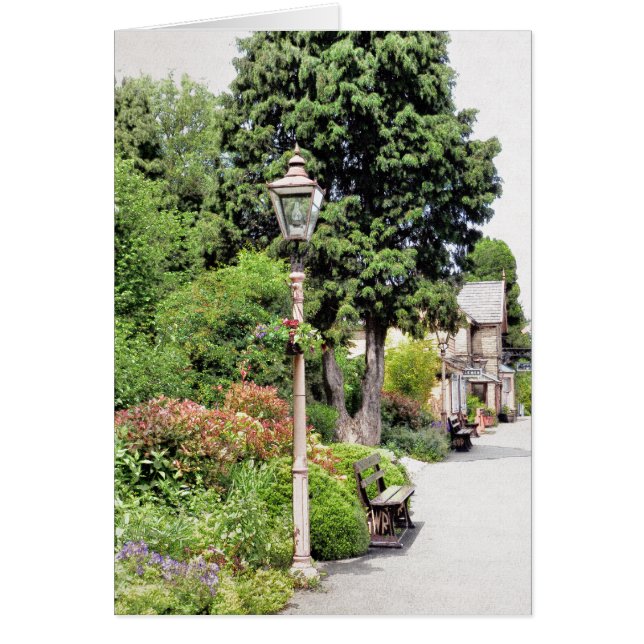 TRAIN STATION CARD (Front)