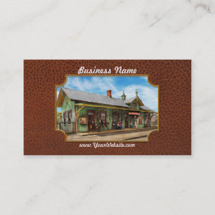 Train Station - Garrison train station 1880 Business Card