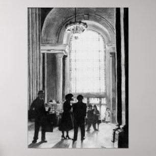 Train Station Poster