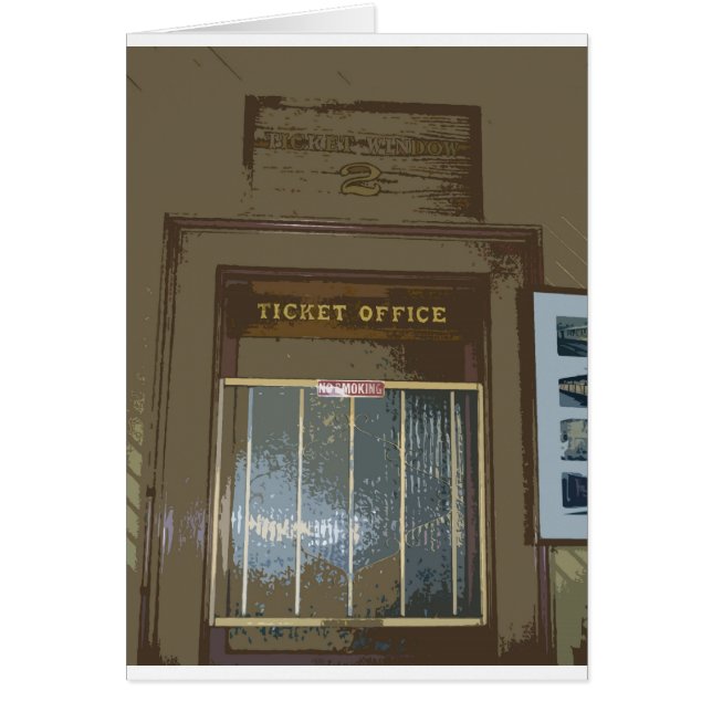 Train Station Ticket Window (Front)