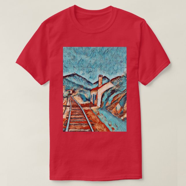 Train station View 2 T-Shirt (Design Front)