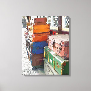 TRAIN STATIONS CANVAS PRINT
