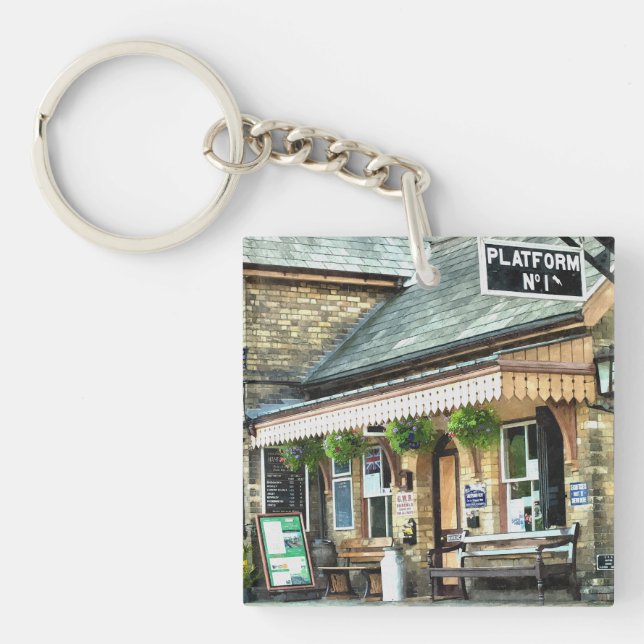 TRAIN STATIONS KEY RING (Front)