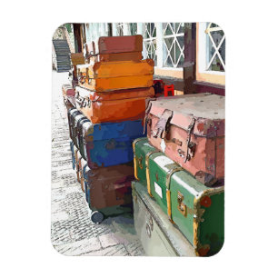 TRAIN STATIONS MAGNET