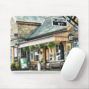 TRAIN STATIONS MOUSE MAT