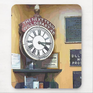 TRAIN STATIONS MOUSE MAT