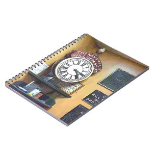 TRAIN STATIONS NOTEBOOK