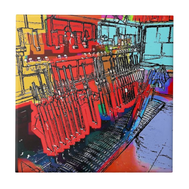 TRAIN STATIONS TILE (Front)