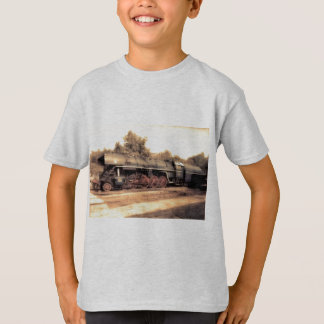 Train Steam Railroad Steampunk Engine Destiny T-Shirt