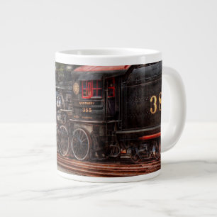 Train - Steam - The conductors job Large Coffee Mug