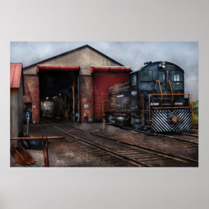 Train - Strasburg Repair Centre Poster