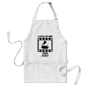 Train Stunts Standard Apron