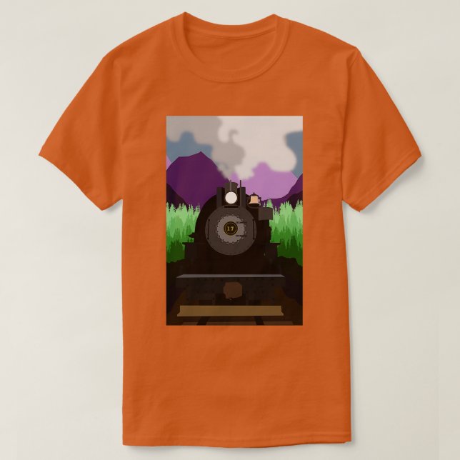 Train Summer T-Shirt (Design Front)